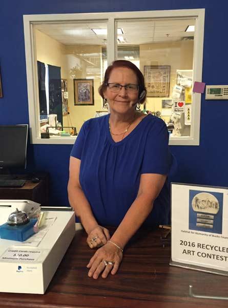 Warrington resident,Patty Saylor, aged 60, was hired as a full-time truck scheduler for Habitat for Humanity of Bucks County ReStores through the Goodwill Senior Community Service Employment Program.